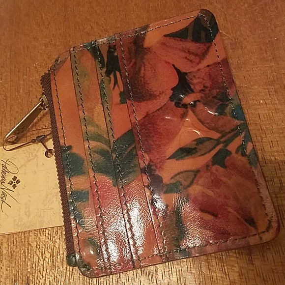 Patricia Nash Cassis Id wallet nwt zip coin - Picture 4 of 5